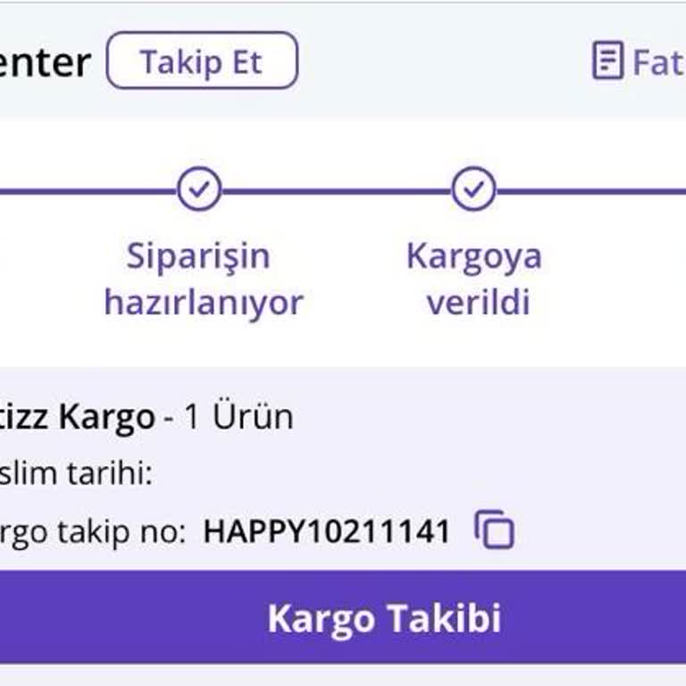 Kayıp Sipariş Ve Yanıltıcı Teslimat Bilgisi
