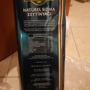 Kristal Zeytinyağında Beklenmedik Tadı Değişimi Ve İade Sorunu