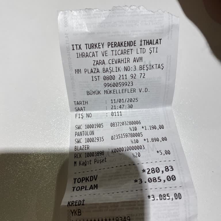 Zara'dan Aldığım Ürün Tiftiklendi Ve İade Alınmadı