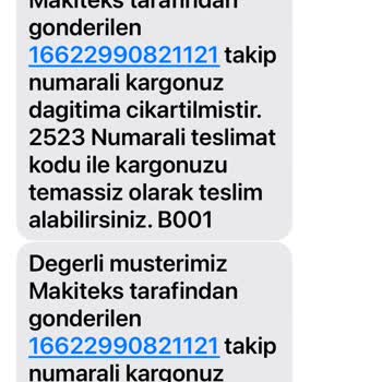 Kargo Teslimatında Yaşanan Süreç Ve İletişim Sorunları