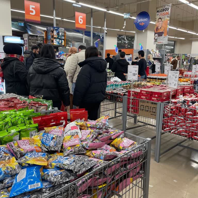 Metromall Migros'ta Sürekli Sıra Ve Kalitesiz Ürün Sorunu