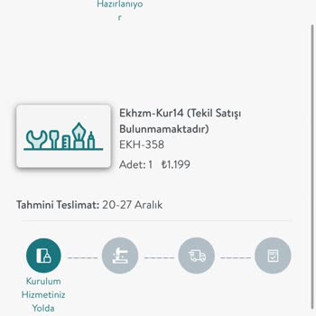Teslim Edilmeyen Ürün Ve İletişim Sorunu