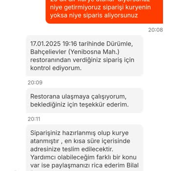 Teslimat Gecikmesi Ve Yetersiz Müşteri Hizmetleri