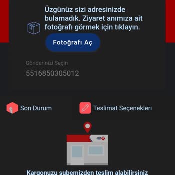Teslimat Sürecindeki İletişim Eksikliği