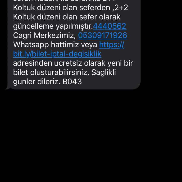Kamil Koç Servis Mağduriyeti Ve İletişim Sorunu