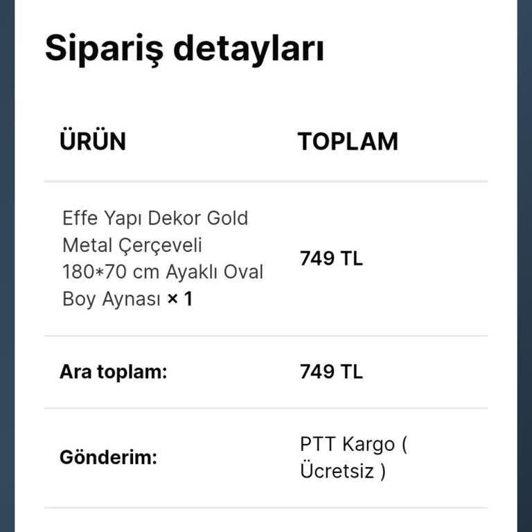 Sipariş Onayı Ve İletişim Sorunu