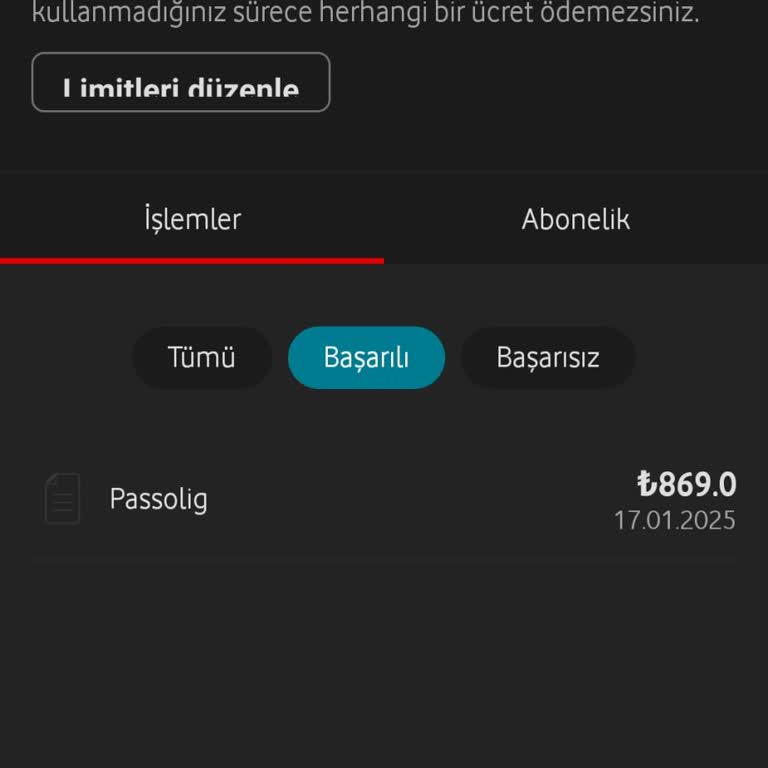 Passolig Kartı Ve Para Transferi Sorunu