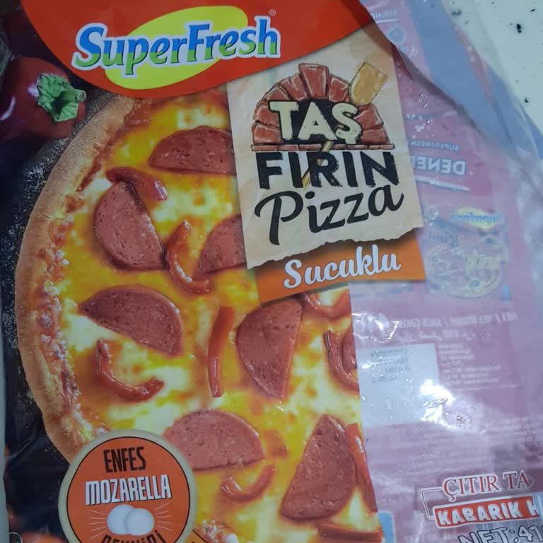 Dondurulmuş Pizzadan Çıkan Saç Şoku