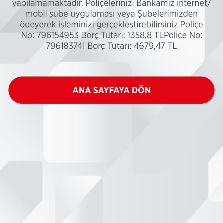 İzinsiz Yapılan Konut Sigortası Poliçesi