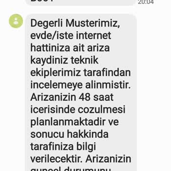 TTNET Fiber Arızasında İletişim Sorunu