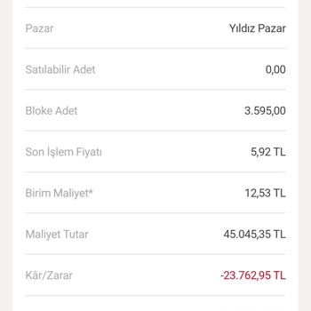 Hisse Satışı Engeli: Büyük Zarar