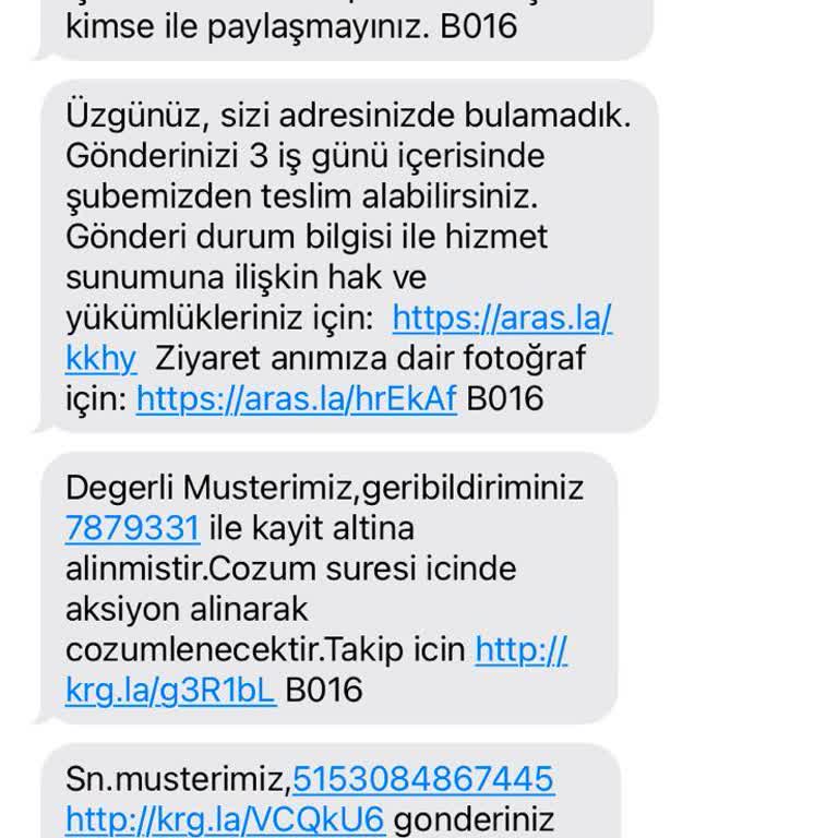 Aras Kargo'nun Keyfi Uygulamaları Ve Müşteri Mağduriyeti