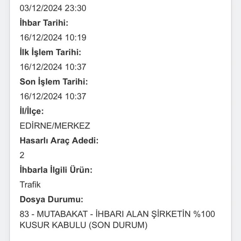 Haksız Araştırma Talebi Ve Ödeme Sorunu
