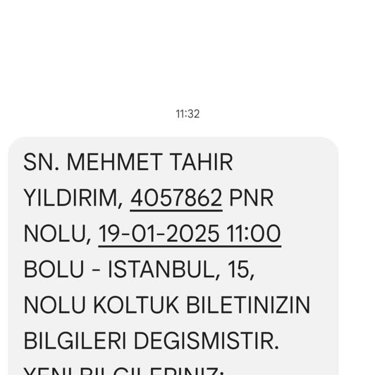 Yanlış Koltuk Numarasıyla Ciddi Mağduriyet