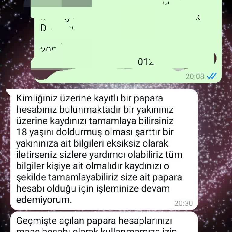 Kişisel Bilgilerimin İzinsiz Kullanımı Hakkında Uyarı