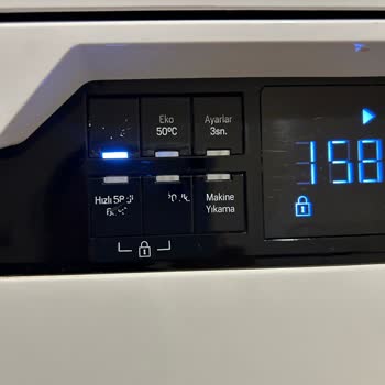Arçelik Bulaşık Makinesi Tuşları Siliniyor, Ezbere Kullanıyorum