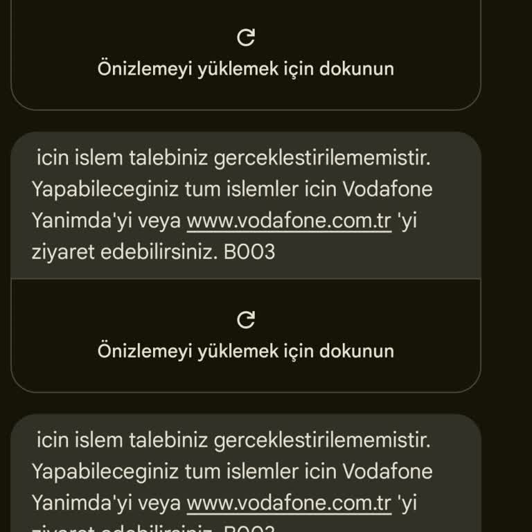 İnternet Paketi Alımında Sürekli Sorun