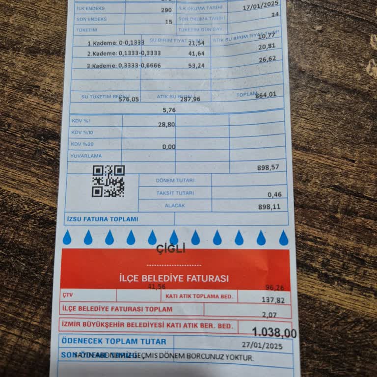 Fahiş Fatura Ücreti Hakkında Şikayet