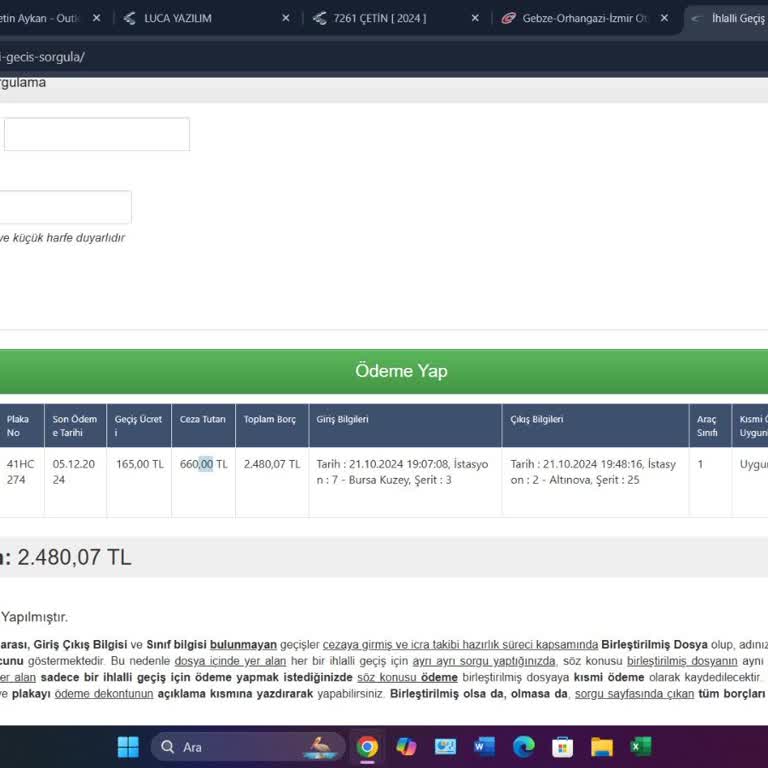 Haksız Otoyol Cezası İtirazı