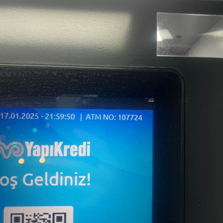 ATM'de QR Kod İle Para Yatırma Sorunu