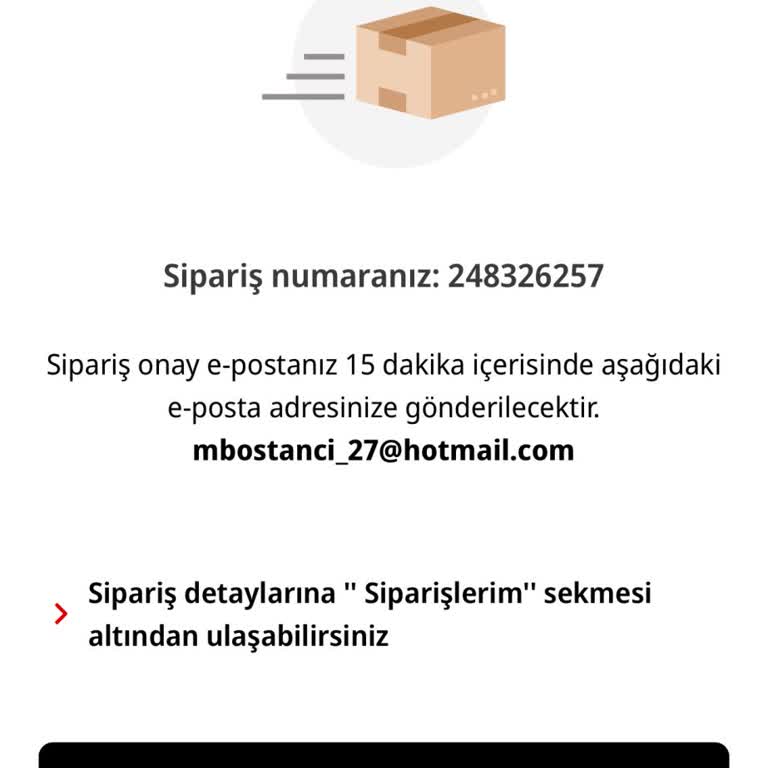 Sipariş İptali Ve Bilgilendirme Eksikliği