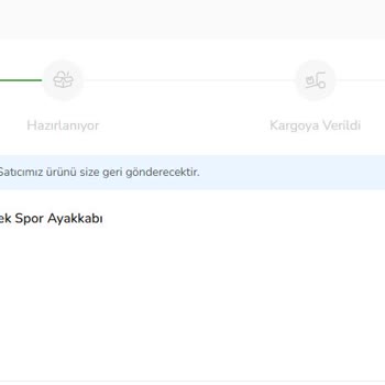Çiçek Sepeti'nde Ayakkabı İade Kabusu
