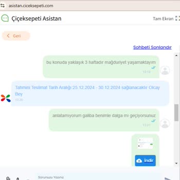 Çiçek Sepeti'nde Ayakkabı İade Kabusu