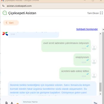 Çiçek Sepeti'nde Ayakkabı İade Kabusu