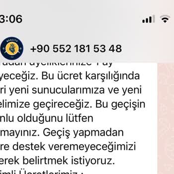 Yayın Süresi Dolmadan Yeniden Ücret Talebi