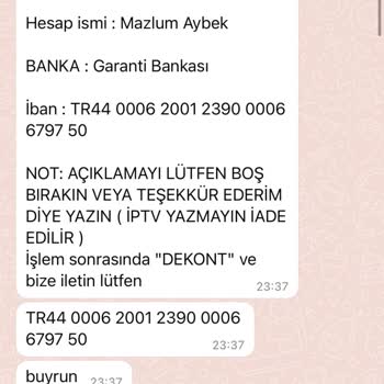Yayın Süresi Dolmadan Yeniden Ücret Talebi