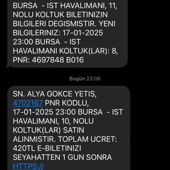 Çocuk Bileti İçin Yanıltıcı Uygulama