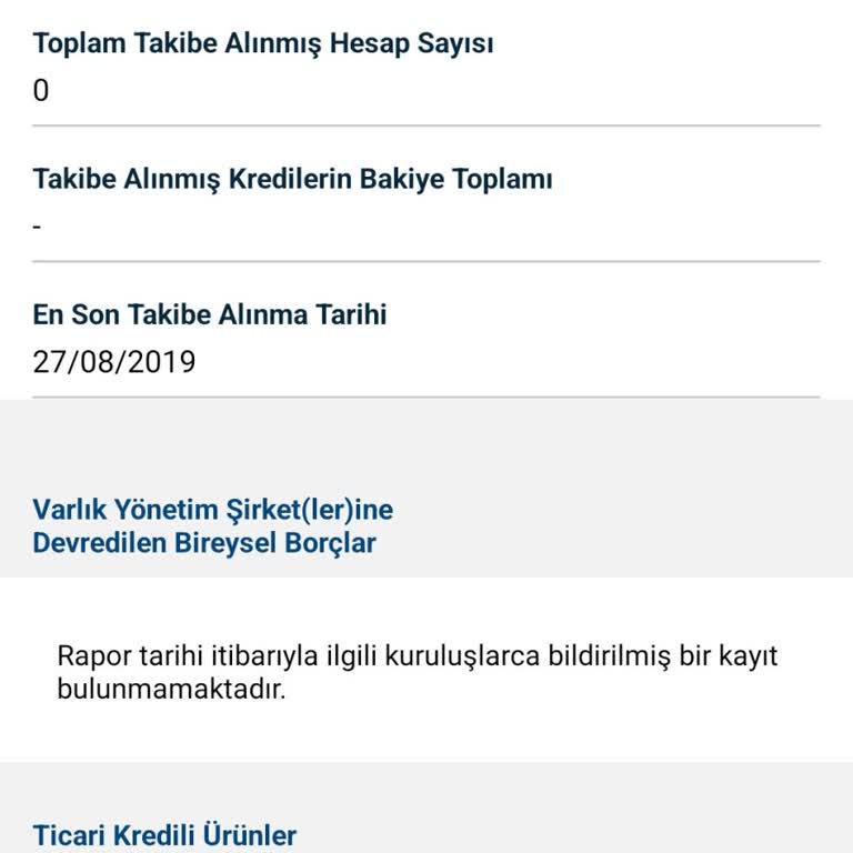 Findeks Raporunda Silinmeyen Kayıt Mağduriyeti