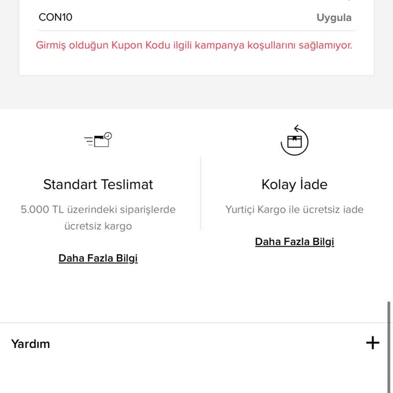 Converse İndirim Kodu Sorunu
