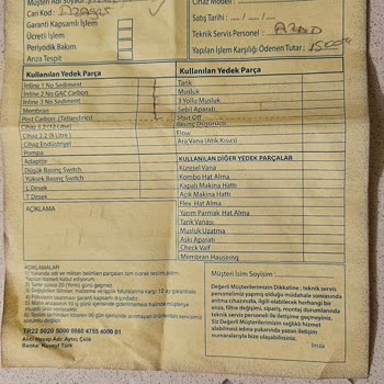 Su Arıtma Sistemi Sorunları: Paramızla Rezil Olduk