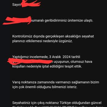 Anadolu Jet Uçuş İptali Ve Yanıltıcı Bilgilendirme