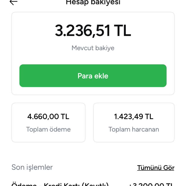 Yanlış Yüklenen Para İadesi Sorunu