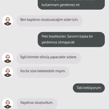 Vodafone Her Şey Yanımda Şikayeti
