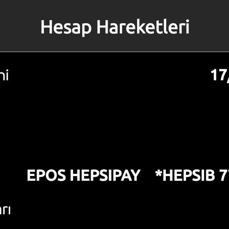 Bilgim Dışında Yapılan Hesap Kesintisi