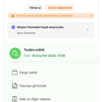 Teslim Edilmeyen Sipariş Ve Yanıltıcı Bilgilendirme