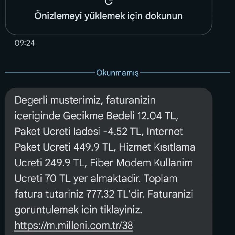 Sürekli Hat Kısıtlaması Ve Yüksek Fatura Sorunu