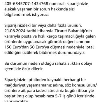 Amazon Siparişlerimde Sürekli İptal Sorunu