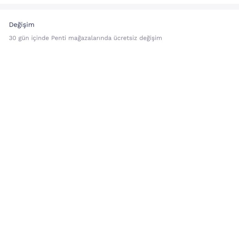 Penti Çorap İadesinde Yaşanan Sorun Ve Personel Tavrı