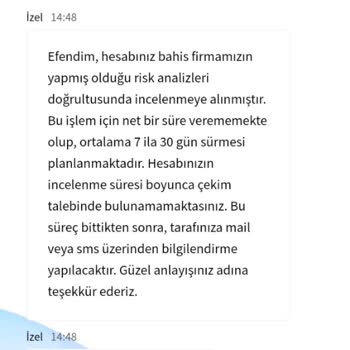 Betist Hesabım İnceleme Sürecinde, Destek Alınamıyor