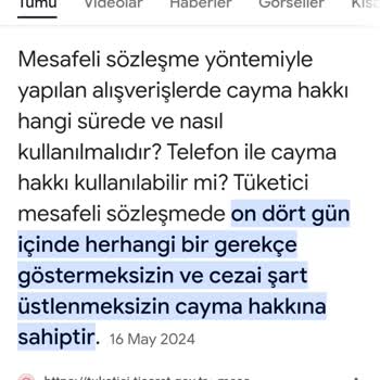 Media Markt'ta İade Sorunu