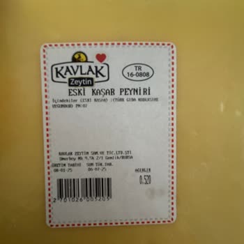 Kavlak Zeytin Kaşar Peynirdeki Yabancı Madde Sağlığımı Tehdit Ediyor Mu