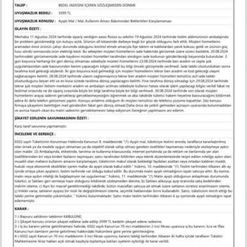 İade Edilmeyen Sebil Ve Umursamaz Hizmet