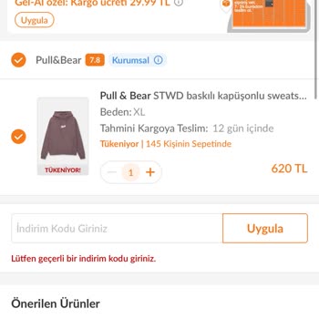 Trendyol Sürpriz Kupon Yanıltmacası