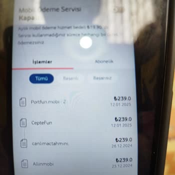 Vodafone Faturaları Ve Üyelik Sorunları