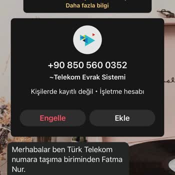 Numara Taşıma Sürecinde Şüpheli İletişim Ve Belgeler