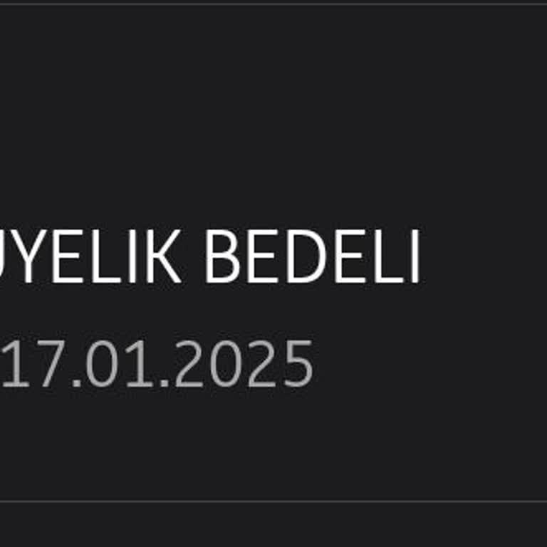 Yıllık Üyelik Ücretinin İadesi Talebi